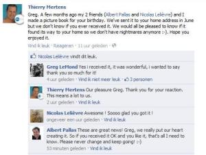 Reaction facebook november 2011