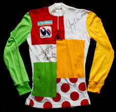 1985 Tour de France signed Combiné jersey