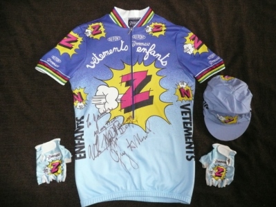 1992 Z jersey signed and worn by Greg in the Tour de Suisse