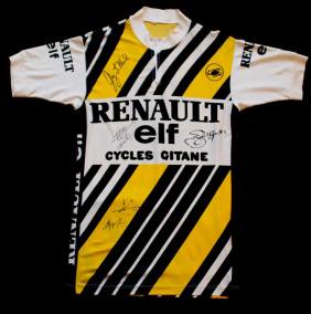 1982 Renault jersey signed