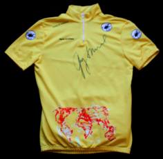 1989 Tour de France signed yellow jersey